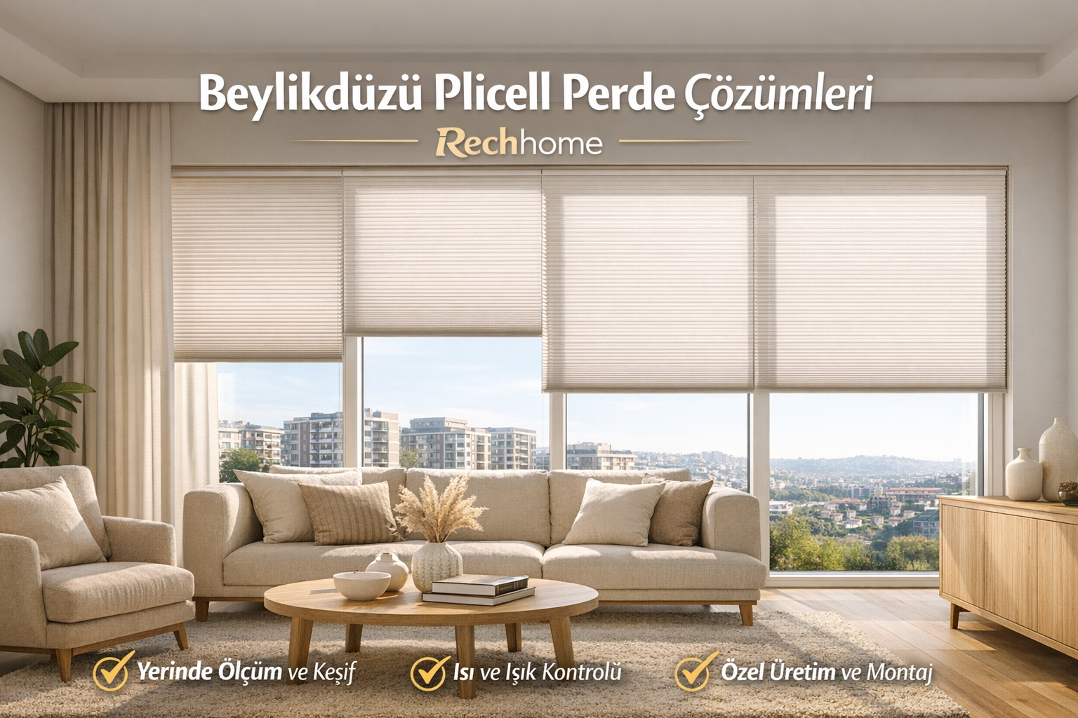 Beylikdüzü Plicell Perde