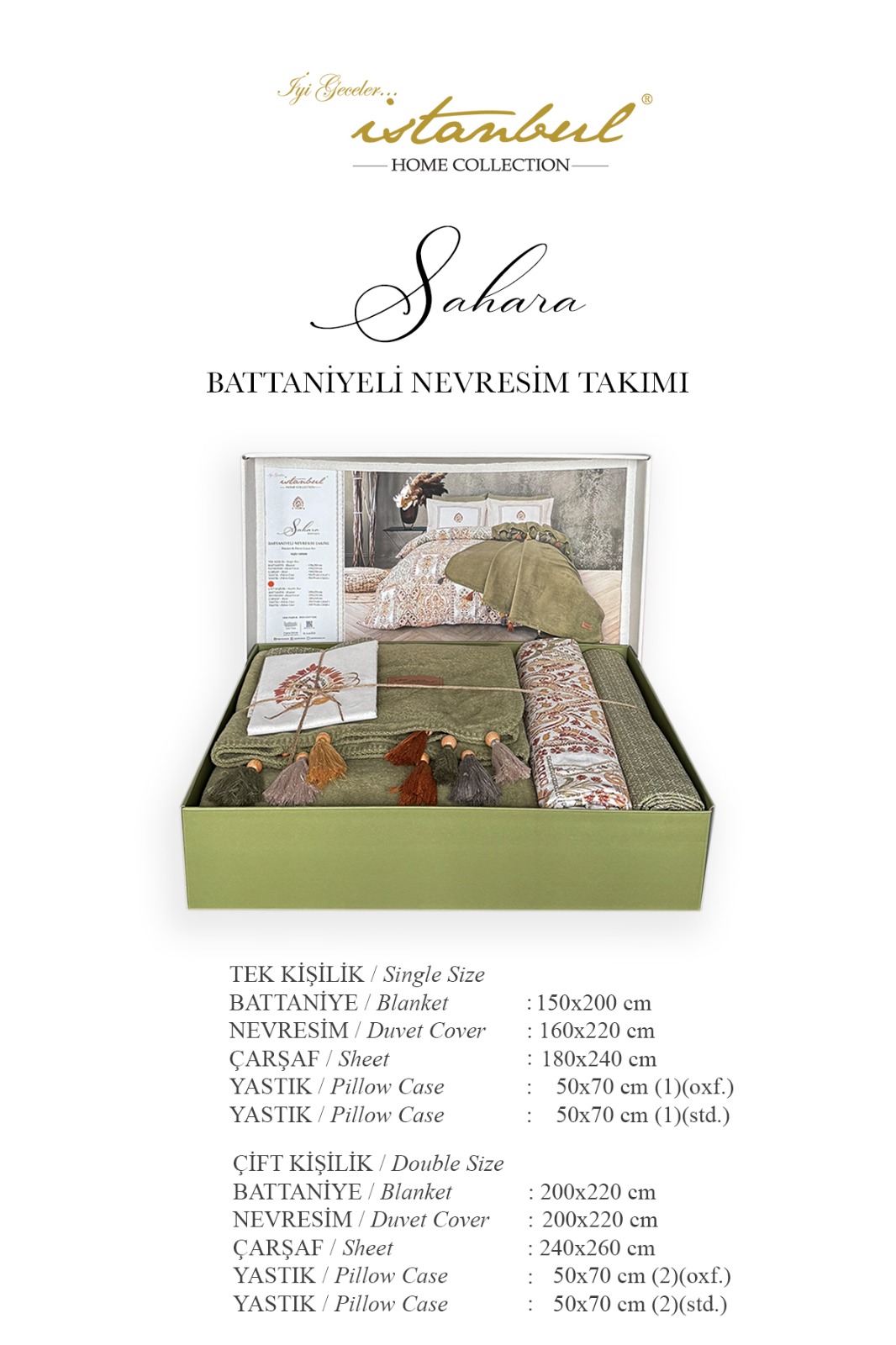 Sahara Battaniyeli Nevresim Takımı - 9