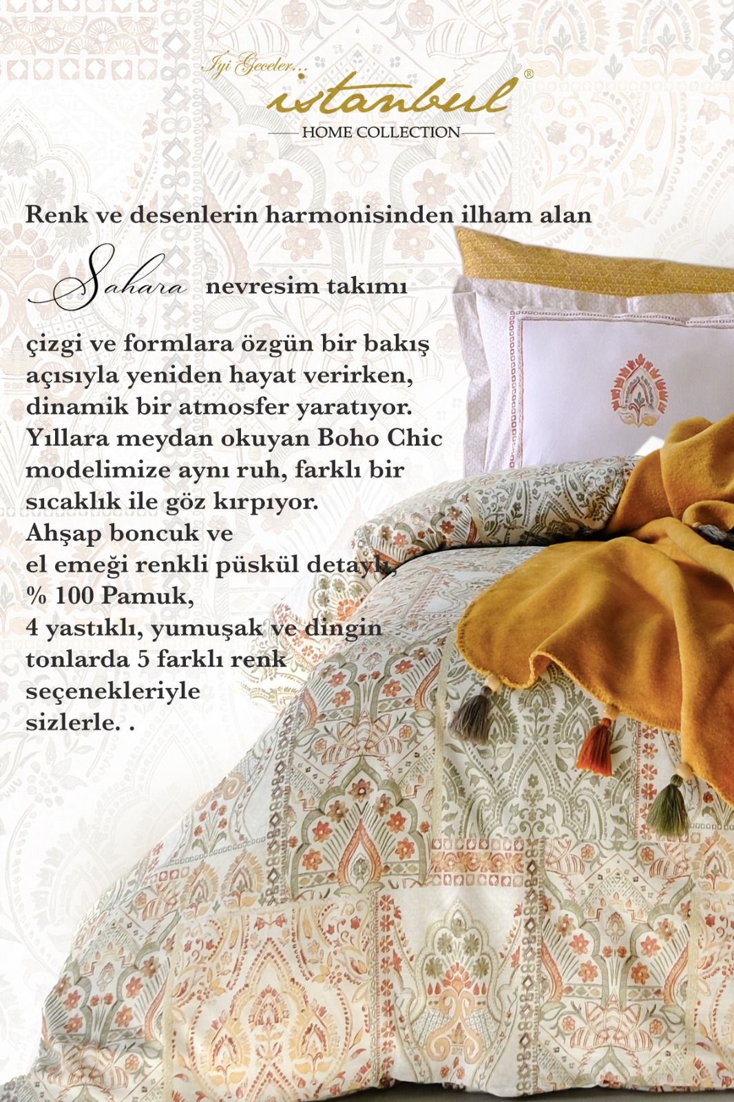 Sahara Battaniyeli Nevresim Takımı - 8